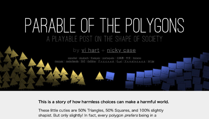Featured image of post Parable of the Polygons