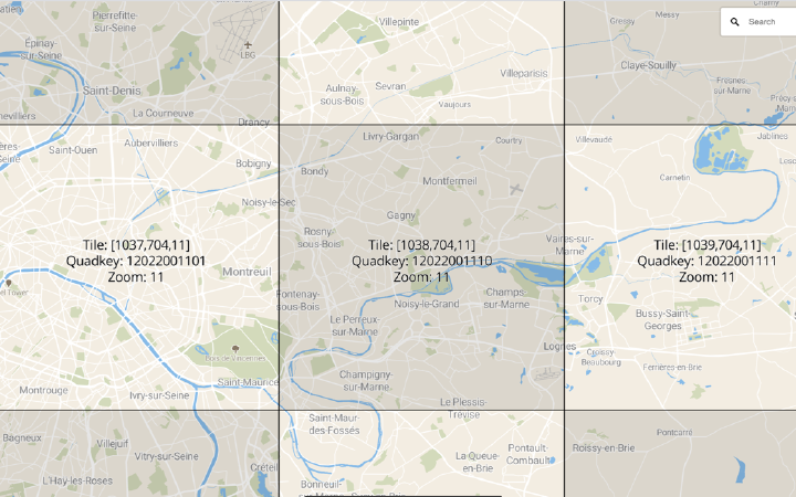 Map Tile Browser